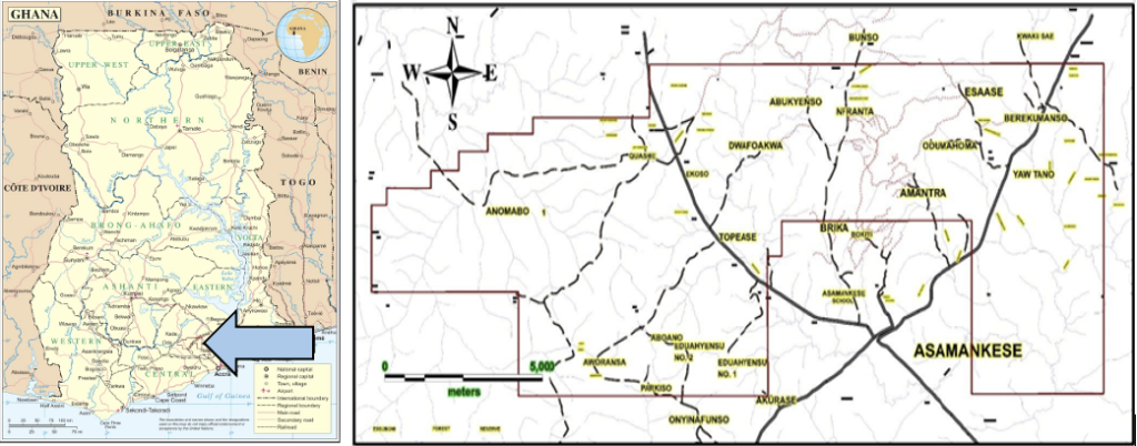 Asamankese Lithium Project